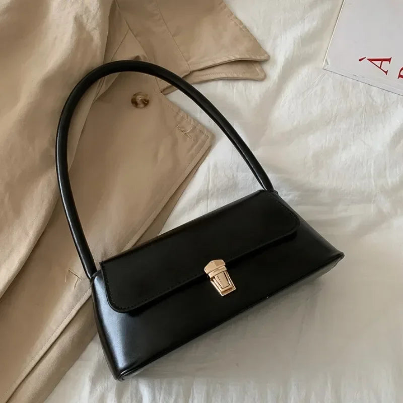 Luxury Brand Crossbody Bags for Women | Fashion Design Underarm & Woman Shoulder Bag (Female Handbag & Purses, Solid Color) Luxegan