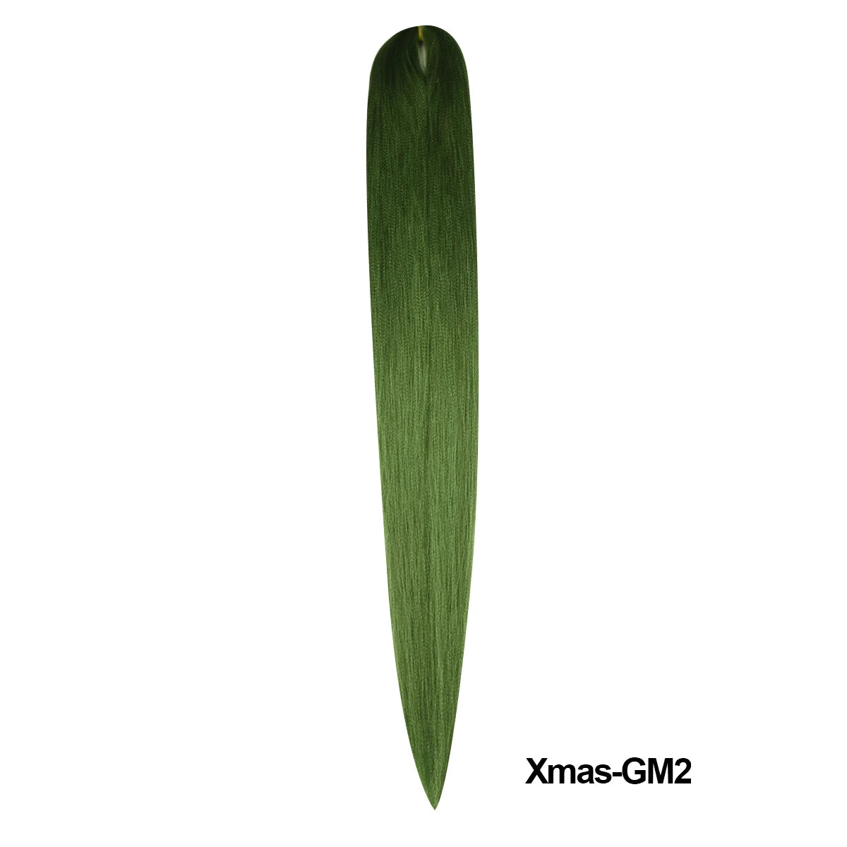 Christmas Kanekalon Jumbo Braid Hair Extensions | Yaki Straight | 1 Strand