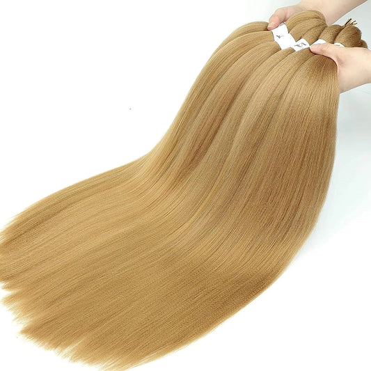 EZ Pre-Stretched Braiding Hair – Flame Retardant Synthetic Crochet Hair | 26in | 55+ Colors - view 2