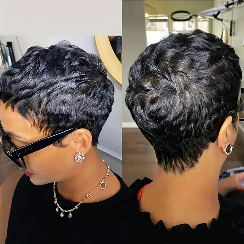 250% Density Brazilian Deep Curly Short Bob Wig | 13x4 HD Transparent Lace Front & 4x4 Deep Wave Closure Human Hair Wigs for Women Luxegan