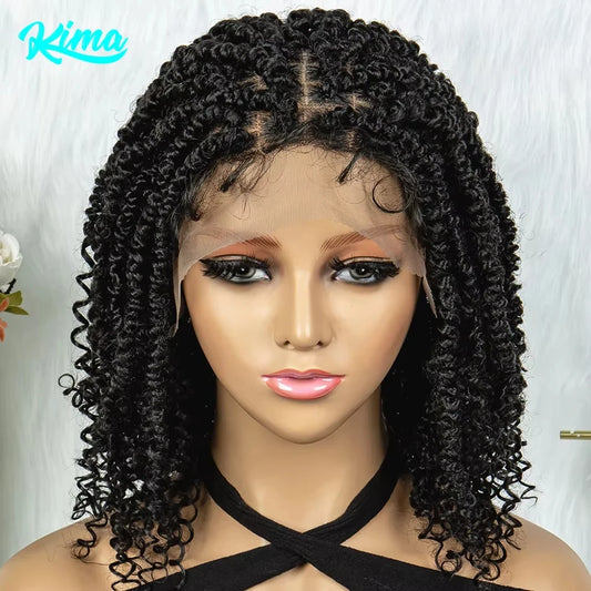 14 Inch Butterfly Locs Dreadlock Wig | Knotless | Lace Front
