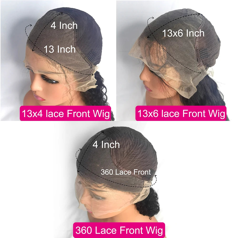 Long Deep Wave Brazilian Human Hair Wig | Sophisticated 13x6 HD Swiss Lace | Elegant Full Lace & 13x4 Frontal Options | "Dignified" 26+ Inch Remy Hair for High-Fashion Versatile Styling Luxegan