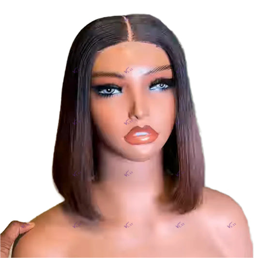 Super Double Drawn 1B/4 Highlight Bob Wig | 13x6 HD Lace Glueless Wear & Go Luxegan