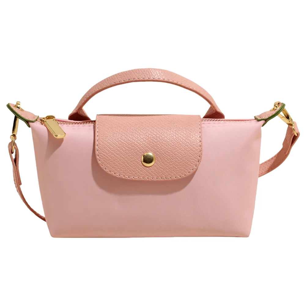 New Hot Sale Plaid Canvas Dumpling Bag | Crossbody Shoulder Bag & Lightweight Handbag Luxegan