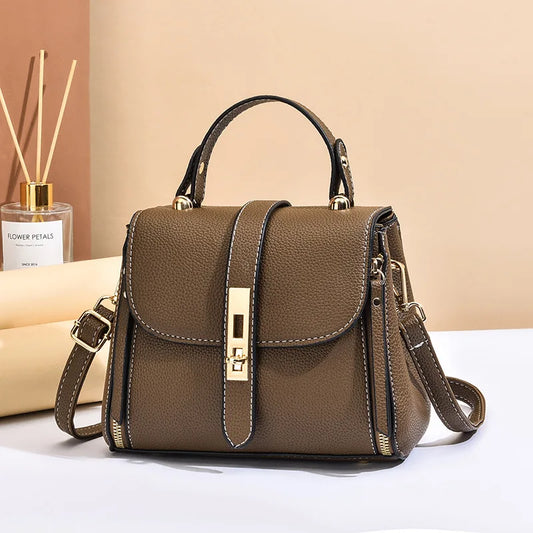 Women's Crossbody Bags | New Lock Shoulder Bags & Portable Travel Purses Luxegan