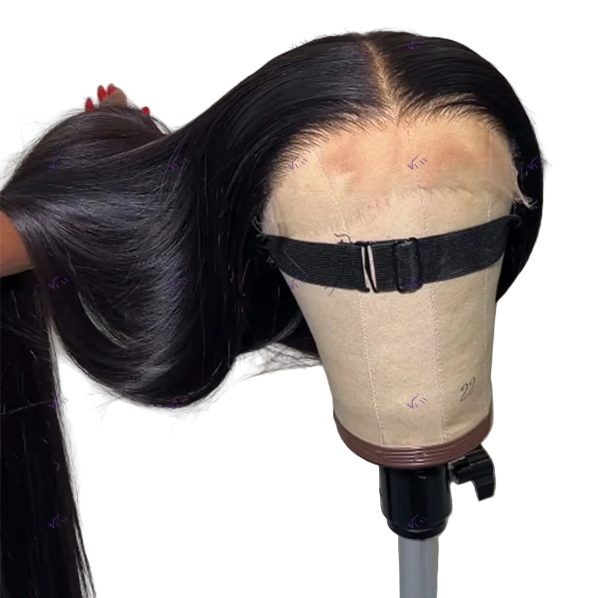Silky Straight 360 HD Lace Wig | Sophisticated 13x6 HD Transparent Lace Frontal | Elegant "Wear and Go" Brazilian Human Hair | "Dignified" 200%–400% Density Glueless Remy Wig for Radiant Versatile Styling Luxegan
