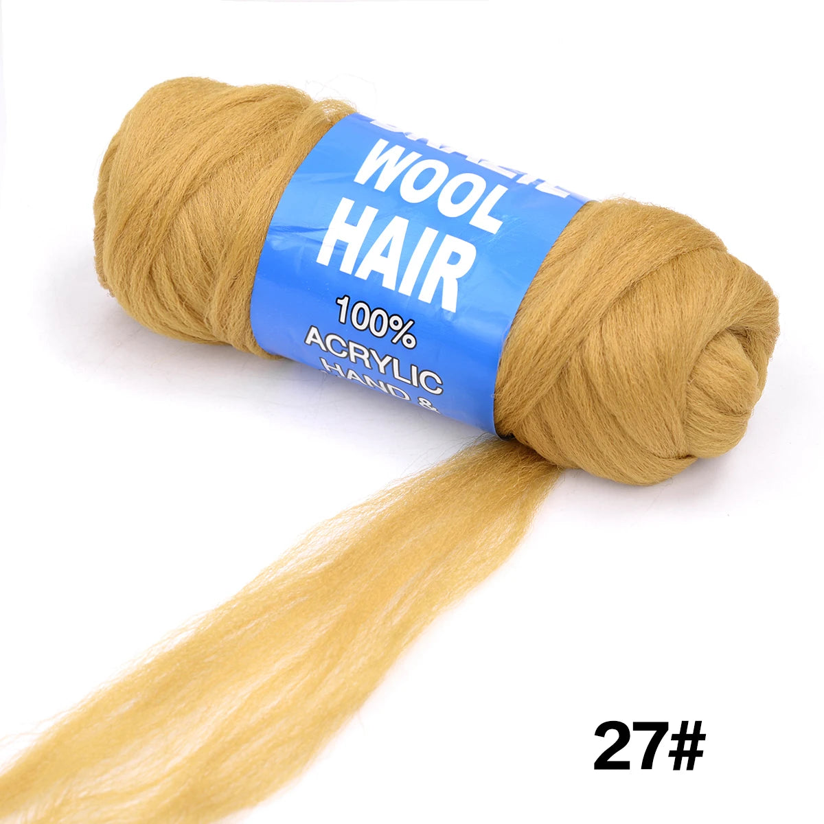 Brazilian Wool Hair 70g – Flame Retardant Synthetic Fiber | Dirty Braids | Dreadlocks | Twist - view 12