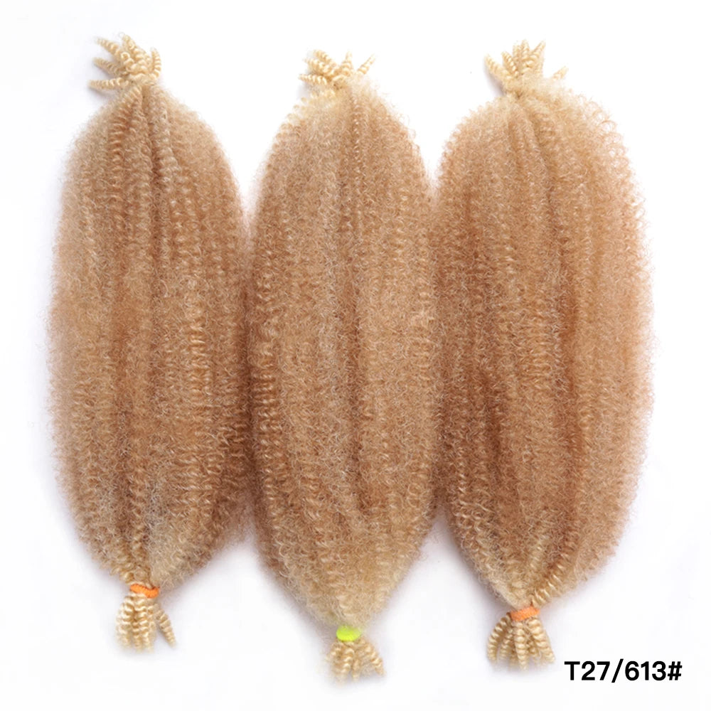 Afro Twist Crochet Hair – Pre-Separated Marley Braids for Natural Styles