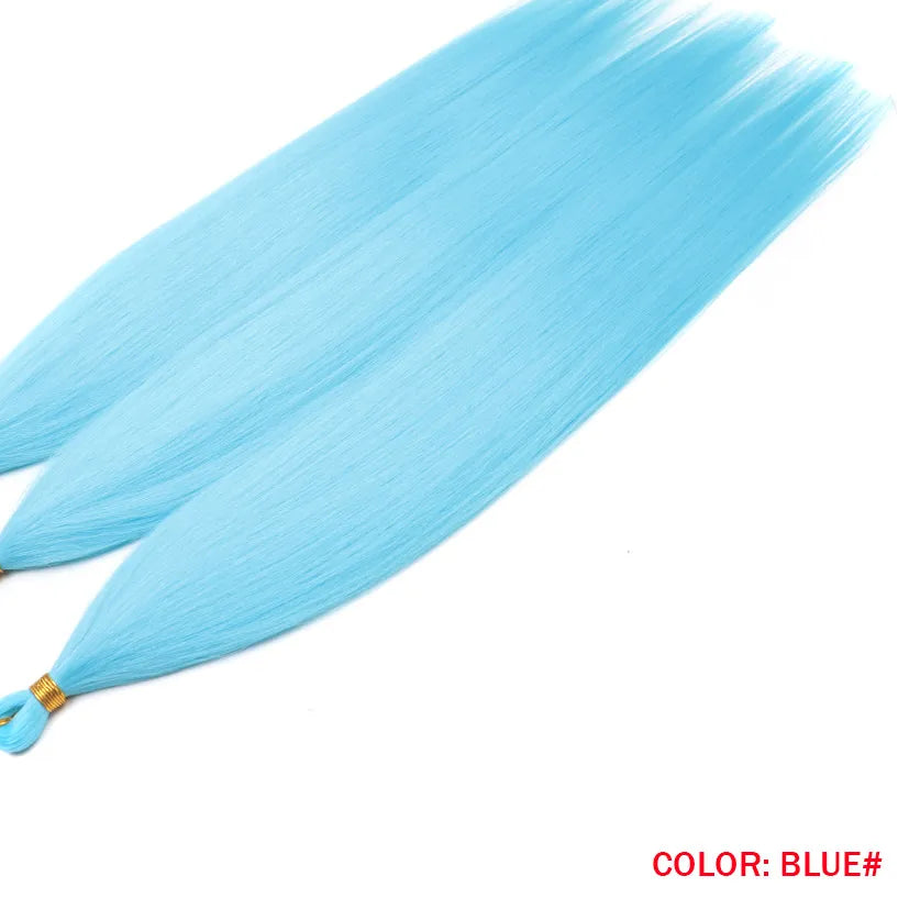 28 Inch Ariel Straight Synthetic Crochet Braids Hair – Ombre & Solid Colors | 300g | 24 Shades - view 19