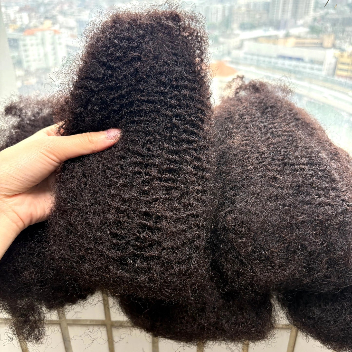 4C Afro Kinky Human Hair Bulk | Locs, Twists & Braids Extensions | 10-18in