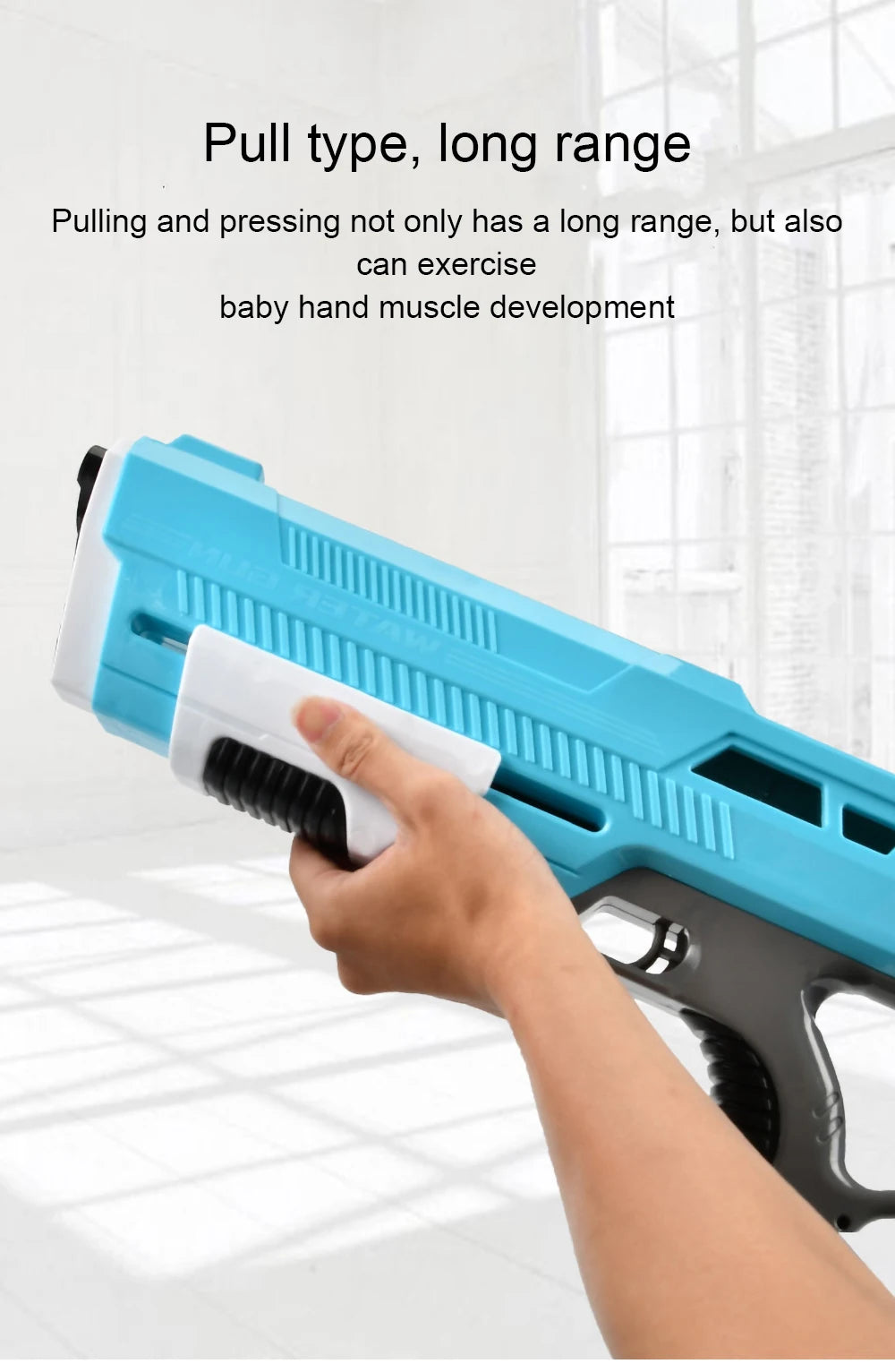 Electric-Style High-Pressure Water Blaster | Sophisticated "Military Theme" Silhouette | Elegant Large Capacity Summer Beach Essential | "Dignified" High-Performance Sports Toy for Radiant Versatile Styling Luxegan