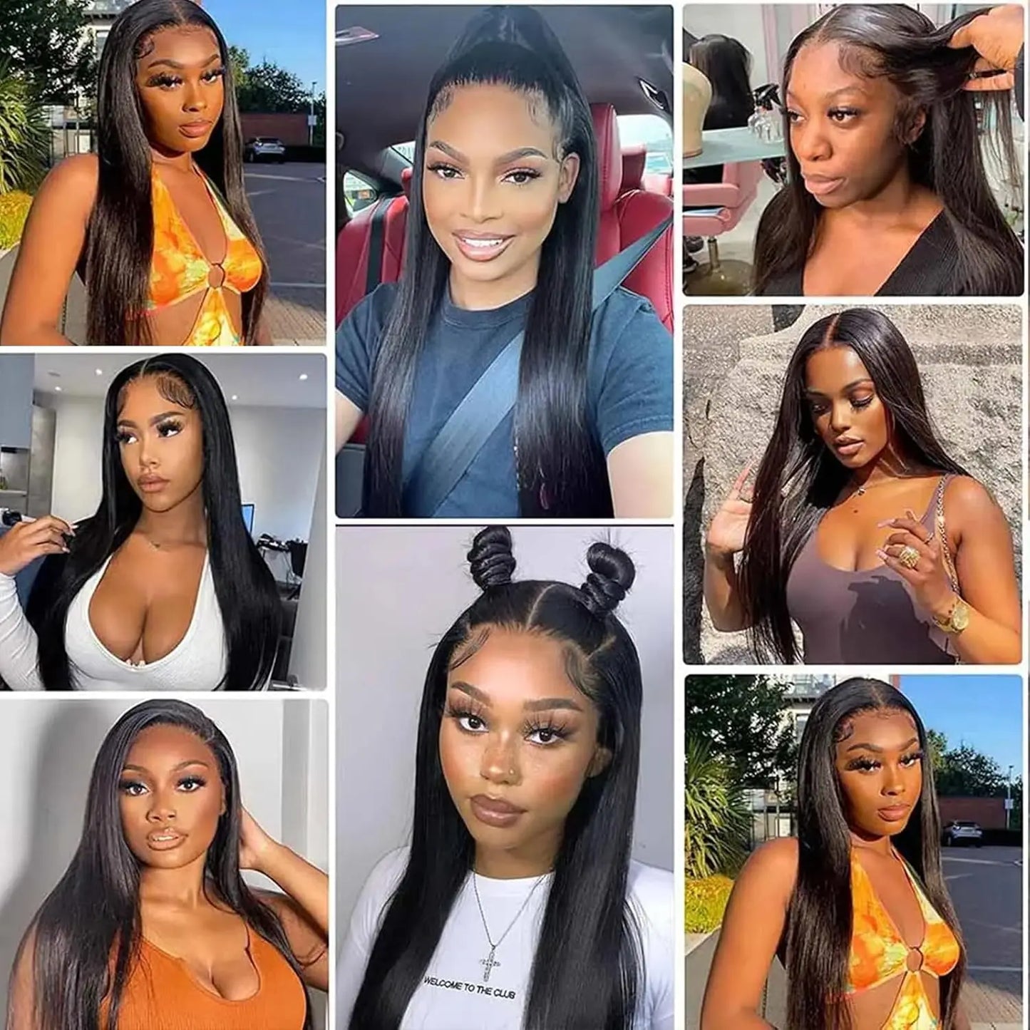 Raw Vietnamese Bone Straight HD Lace Wig | Sophisticated "36 Inch Glueless" Silhouette | Elegant 220% Density Ready-to-Wear Unit | "Dignified" High-Performance 5x5 Transparent Essential for Radiant Versatile Styling Luxegan