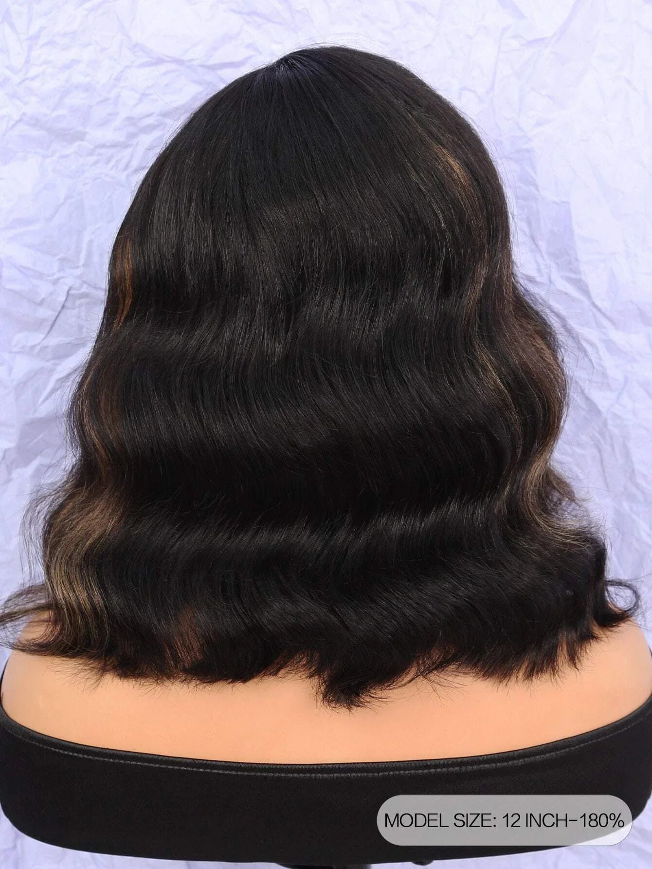High-Density Mixed #30 Body Wave Bob | Sophisticated 13x5x1 HD Transparent T-Part Lace | Elegant "Caramel Highlight" Brazilian Human Hair | "Dignified" 8–16 Inch Pre-Plucked Remy Wig for Radiant Versatile Styling Luxegan