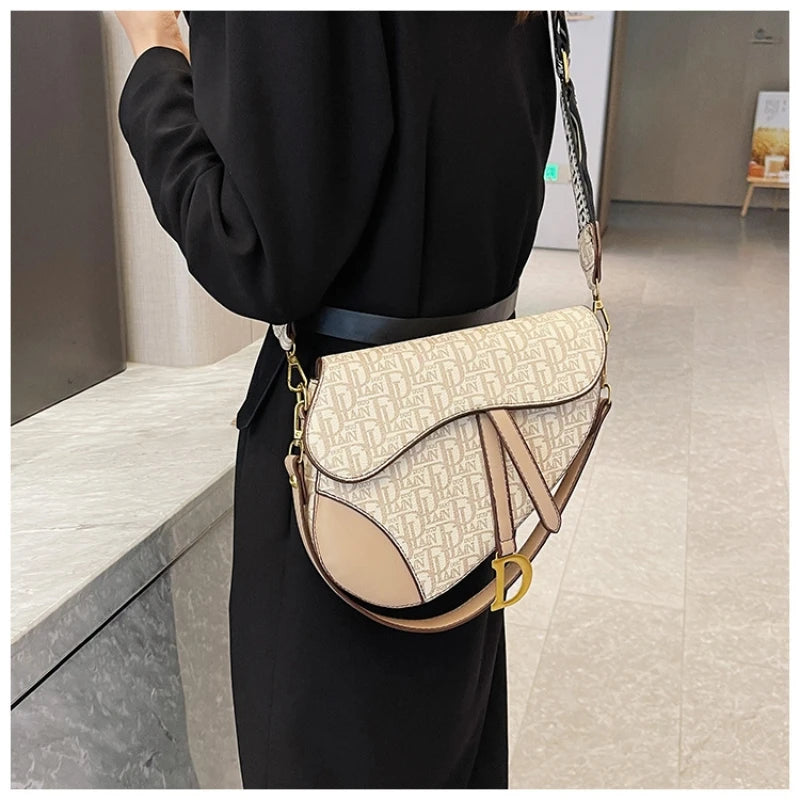 Girls' Hundred Handbag | Crossbody Saddle Bag with Comfortable Strap Luxegan