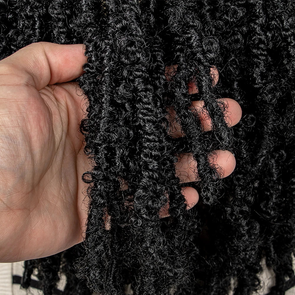 14 Inch Box Braids Wig | 9x6 Lace Frontal | Curly Ends