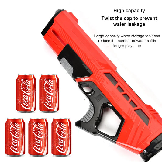 Electric-Style High-Pressure Water Blaster | Sophisticated "Military Theme" Silhouette | Elegant Large Capacity Summer Beach Essential | "Dignified" High-Performance Sports Toy for Radiant Versatile Styling Luxegan
