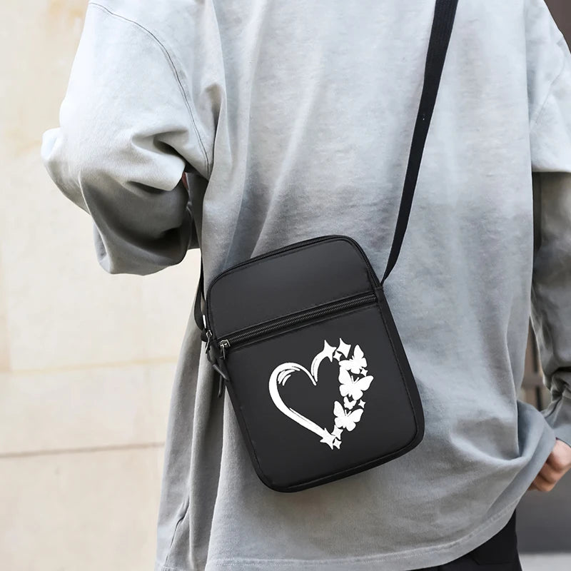 Unisex Mini Crossbody Bag | Compact Phone Pouch with Adjustable Strap Luxegan
