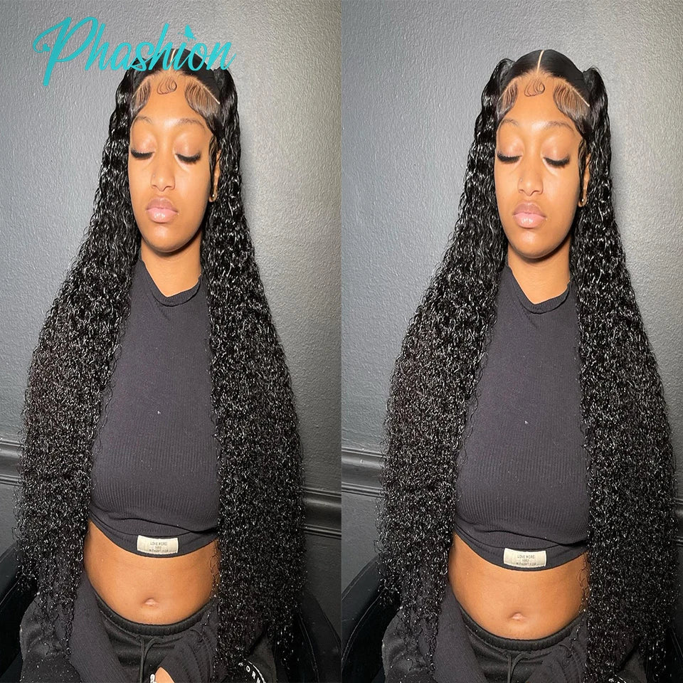 Phashion Kinky Curly Human Hair Bundles 1/3 Pcs/Lot 30 32 Inch 100% Remy Hair Extensions For Black Women Brazilian Weave On Sale
