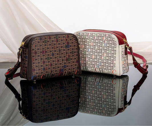 Luxury Classic Square Shoulder Bag | Soft PVC Letter Print Purse Luxegan