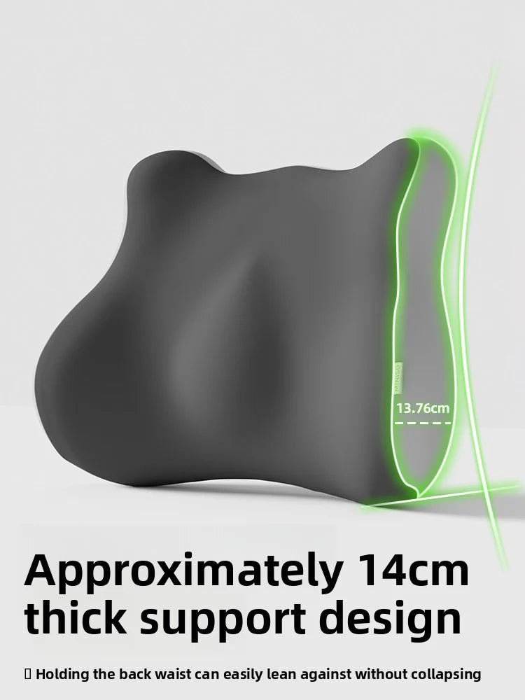 Orthopedic Memory Foam Seat Cushion | Sophisticated "Non-Slip" Relief Silhouette | Elegant Prostate & Sciatica Back Pain Support Pad | "Dignified" High-Performance Comfort Essential for Radiant Versatile Styling Luxegan