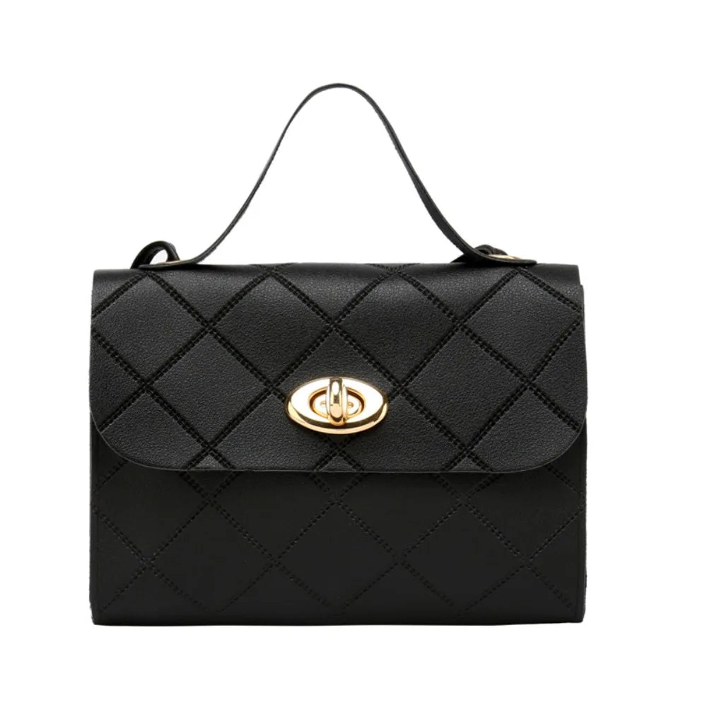 Fashion Small Messenger Bag | Sophisticated New Trend Female Shoulder Bag | Elegant Casual Crossbody | Luxury "Dignified" Mini Handbag for Modern Women & Girls Luxegan