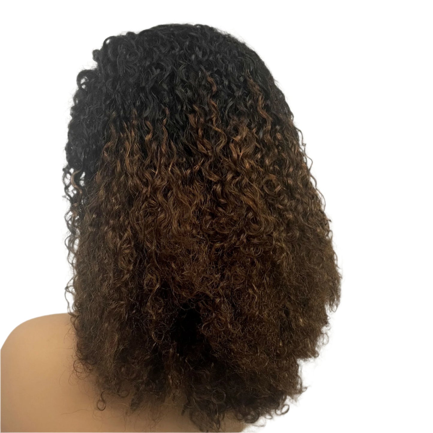 350% Density Pixie Curly HD Lace Frontal Wig | Bouncy Burmese Human Hair Luxegan