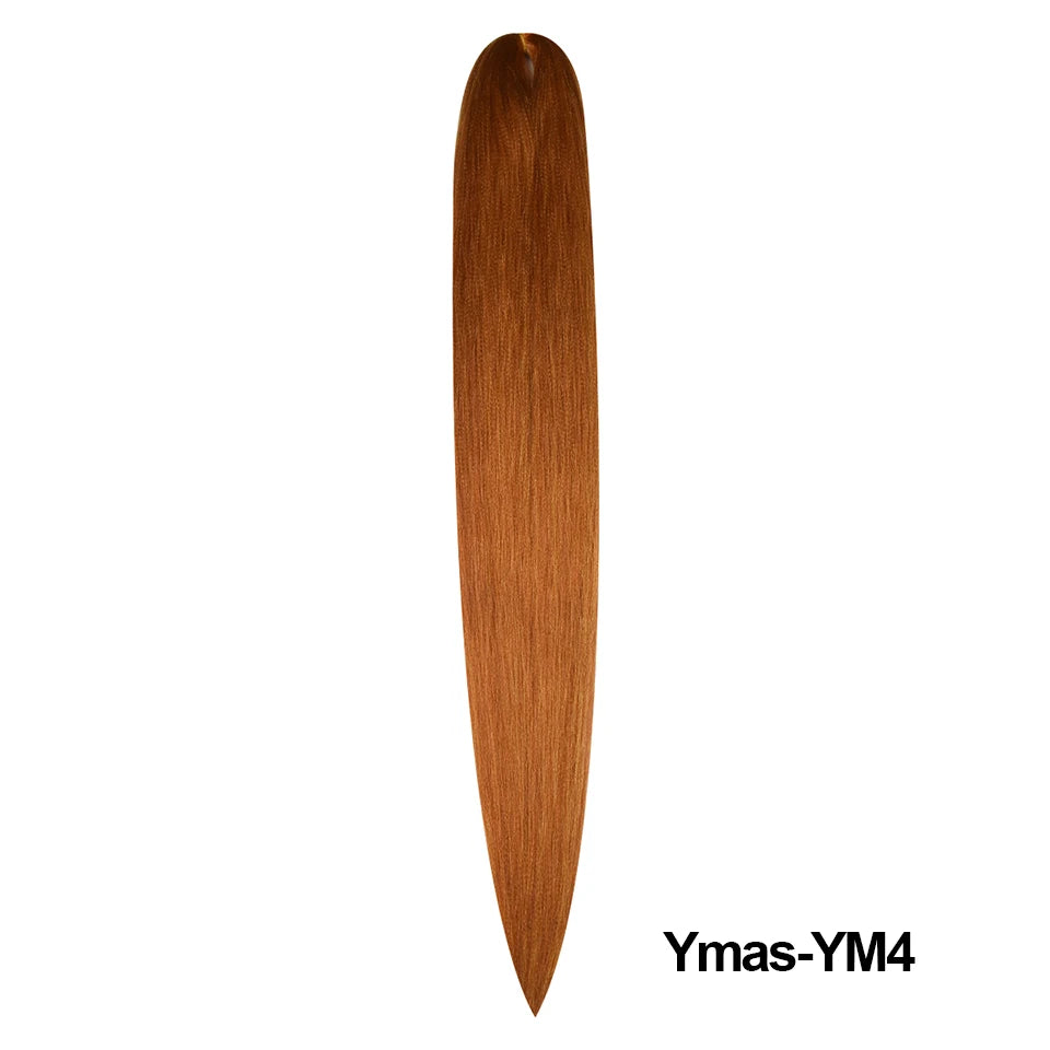 Christmas Kanekalon Jumbo Braid Hair Extensions | Yaki Straight | 1 Strand