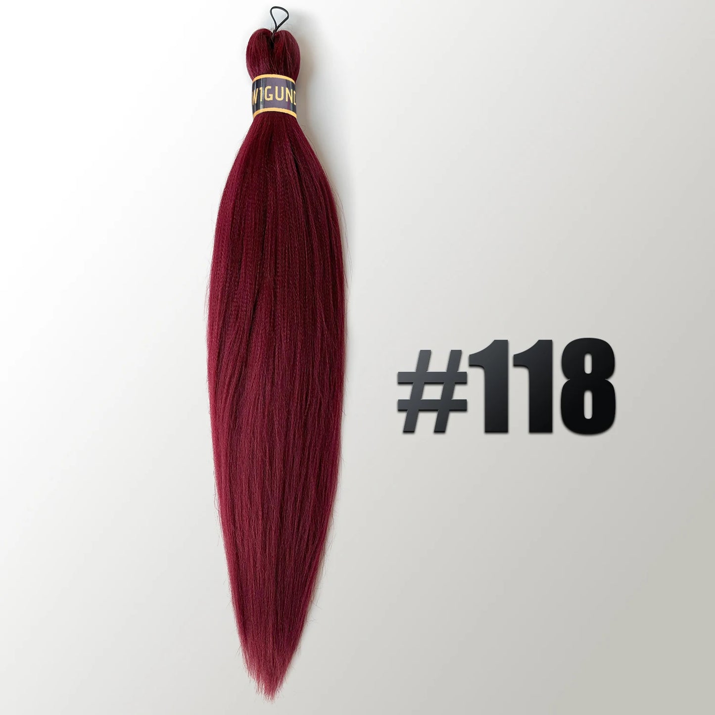 EZ Pre-Stretched Braiding Hair – Ombre Synthetic Crochet Braid Hair 26 Inch 90g Hot Water Setting - view 25