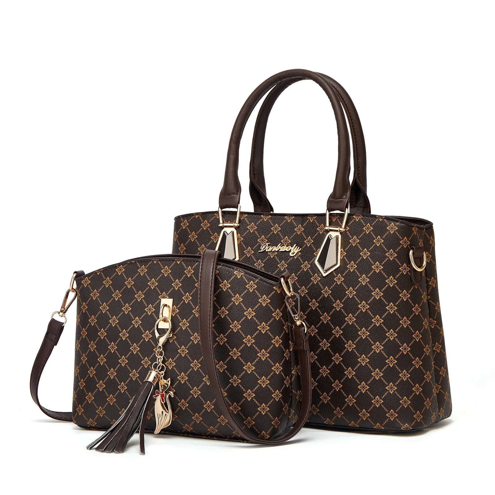 New Fashionable High-End Texture Women's Bag | European & American Style Single Shoulder & Crossbody Handbag (Portable Satchel) Luxegan