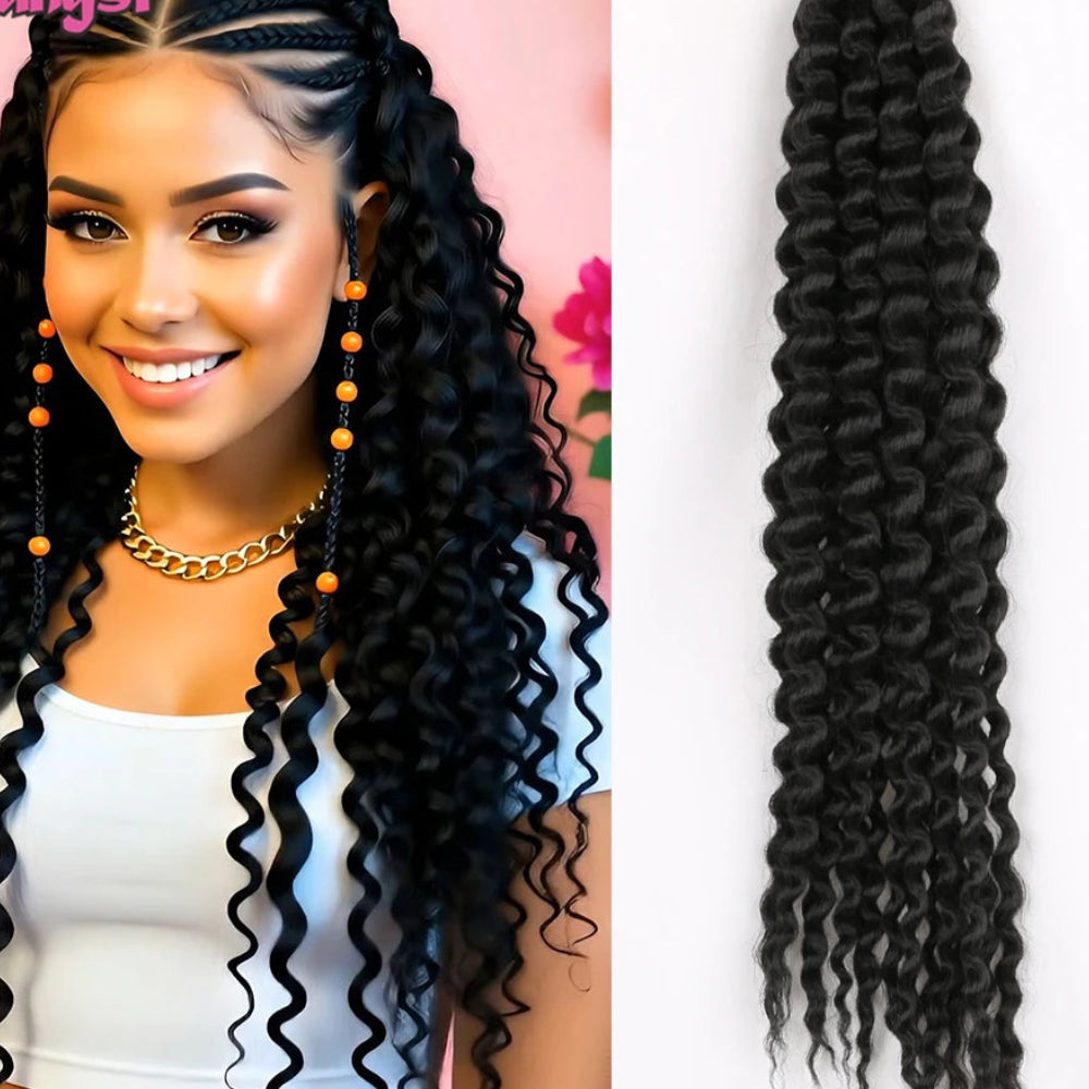 Synthetic Loose Wave Braiding Hair – Goddess Box Braid | 18 Inches Luxegan