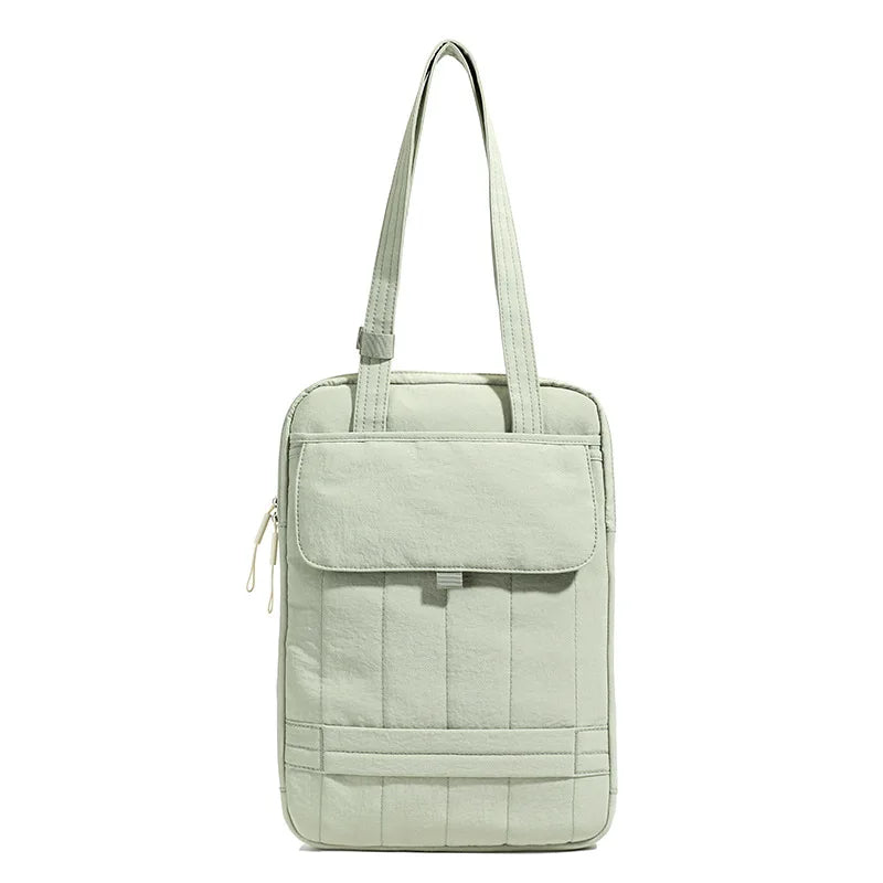 Simple Multi-purpose Laptop Shoulder Bag | Commuter IPad Protective Tote | Multi-color Unisex Handbag Luxegan