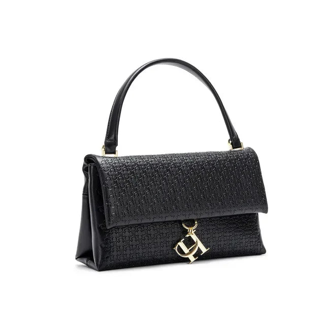 Unique Flower Embossed Box Bag | Soft Metal Accessory Shoulder Purse Luxegan