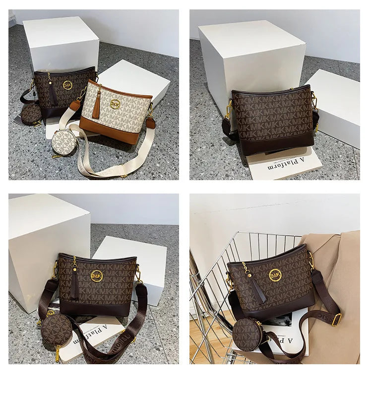 New Fashion Women's Shoulder Bag | Trend Brand Classic Versatile Crossbody Bag & Luxury Travel Handbag Luxegan