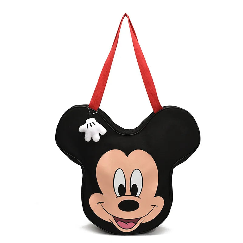 Unisex Disney Cartoon Canvas Tote | Large Capacity Shopping Bag Luxegan