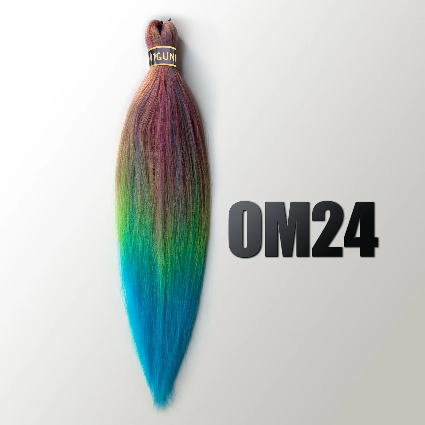 EZ Pre-Stretched Braiding Hair – Ombre Synthetic Crochet Braid Hair 26 Inch 90g Hot Water Setting - view 10