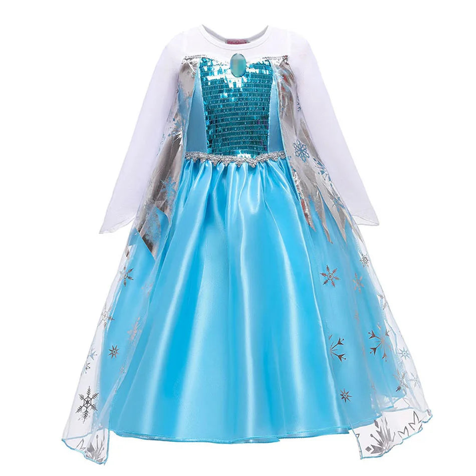 Girls Mirabel Isabela Encanto Costume Girl Princess Dress Children Elsa Anna Rapunzel Cinderella Mermaid Aurora Cosplay Clothes