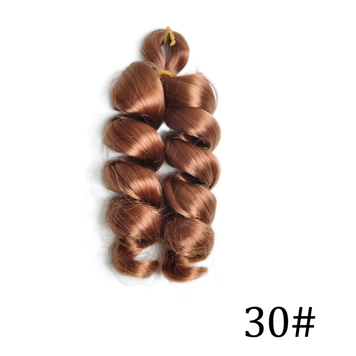 12-Inch Italian Curls Crochet Braiding Hair – Loose Wave | Pre-Stretched | 68 Colors | 75g & 100g - view 49