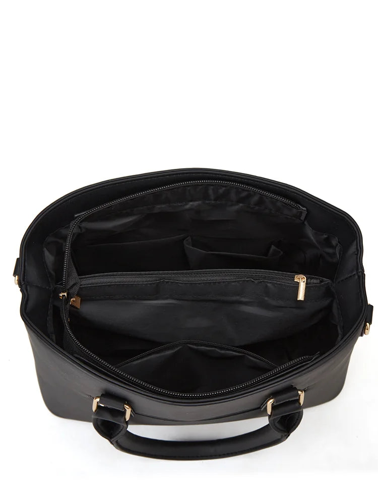 New Fashionable High-End Texture Women's Bag | European & American Style Single Shoulder & Crossbody Handbag (Portable Satchel) Luxegan