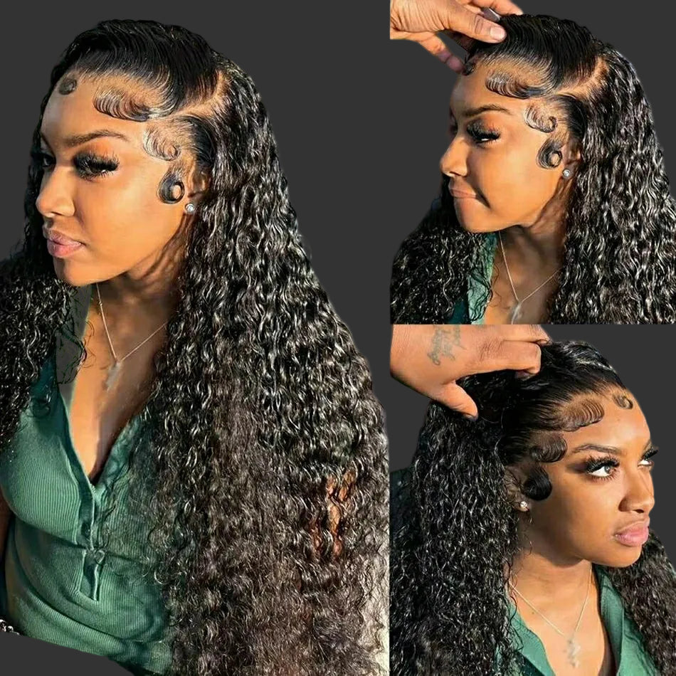 300% Density Burgundy Brown Loose Deep HD Lace Wig | Sophisticated 13x6 & 13x4 Transparent Frontal | Elegant "12A Brazilian Remy" 26+ Inch Silhouette | "Dignified" Pre-Plucked Bleached Knot Curly Human Hair for Radiant Versatile Styling Luxegan