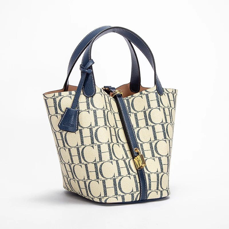 Brand New Letter Printed Handbag | Large Capacity PVC Mommy Shopping Bag | Modern Casual Tote for Daily Errands | Durable Waterproof Travel & Utility Bag Luxegan