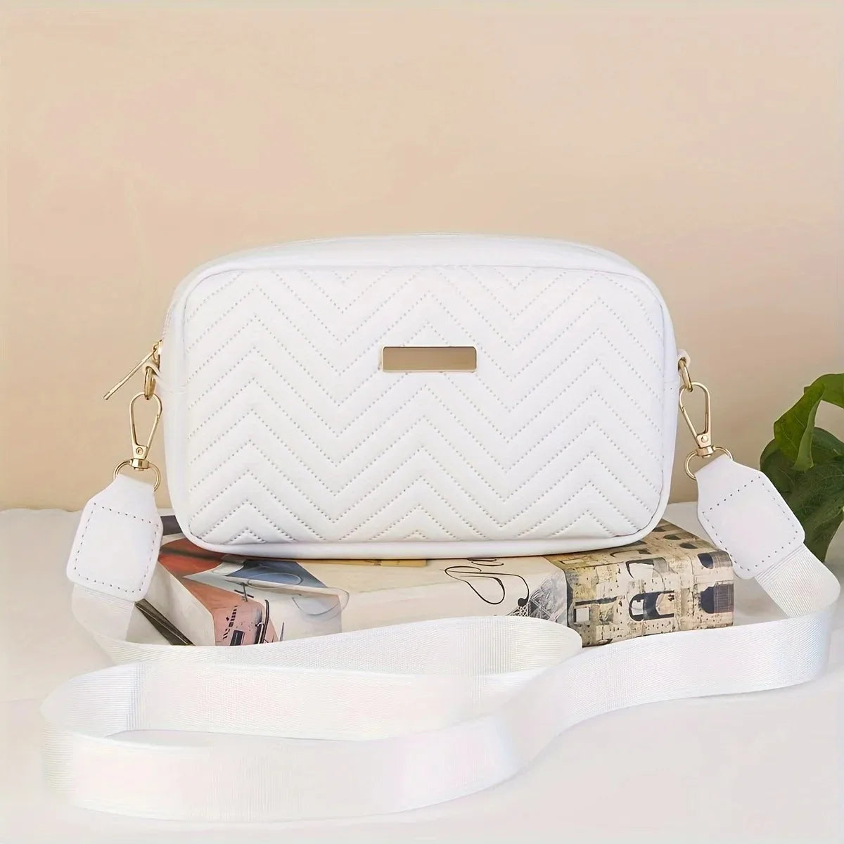 Minimalist Mini Quilted Crossbody Bag | Trendy Handbag & Phone Wallet Luxegan