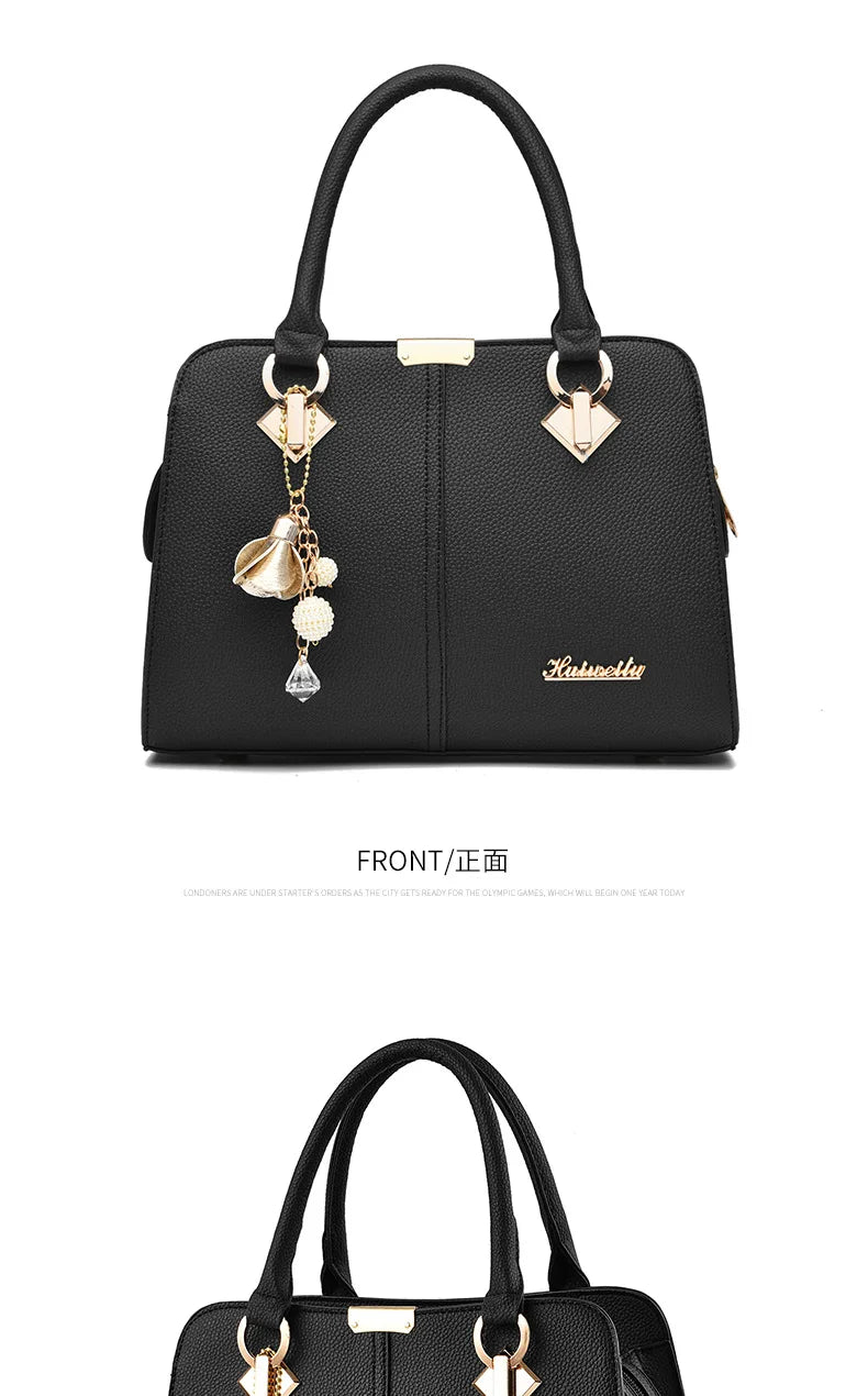Fashionable New Women's Handbag | High-Quality Large Capacity Crossbody Bag & Classic Retro Shoulder Commuting Tote Bag Luxegan