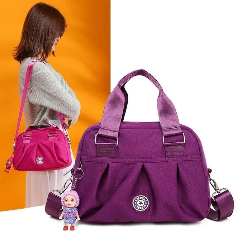 New Women's Bag Nylon Waterproof Messenger Bags | Lady Crossbody Shoulder Bag & Casual Handbags (High-Quality Multifunctional) Luxegan
