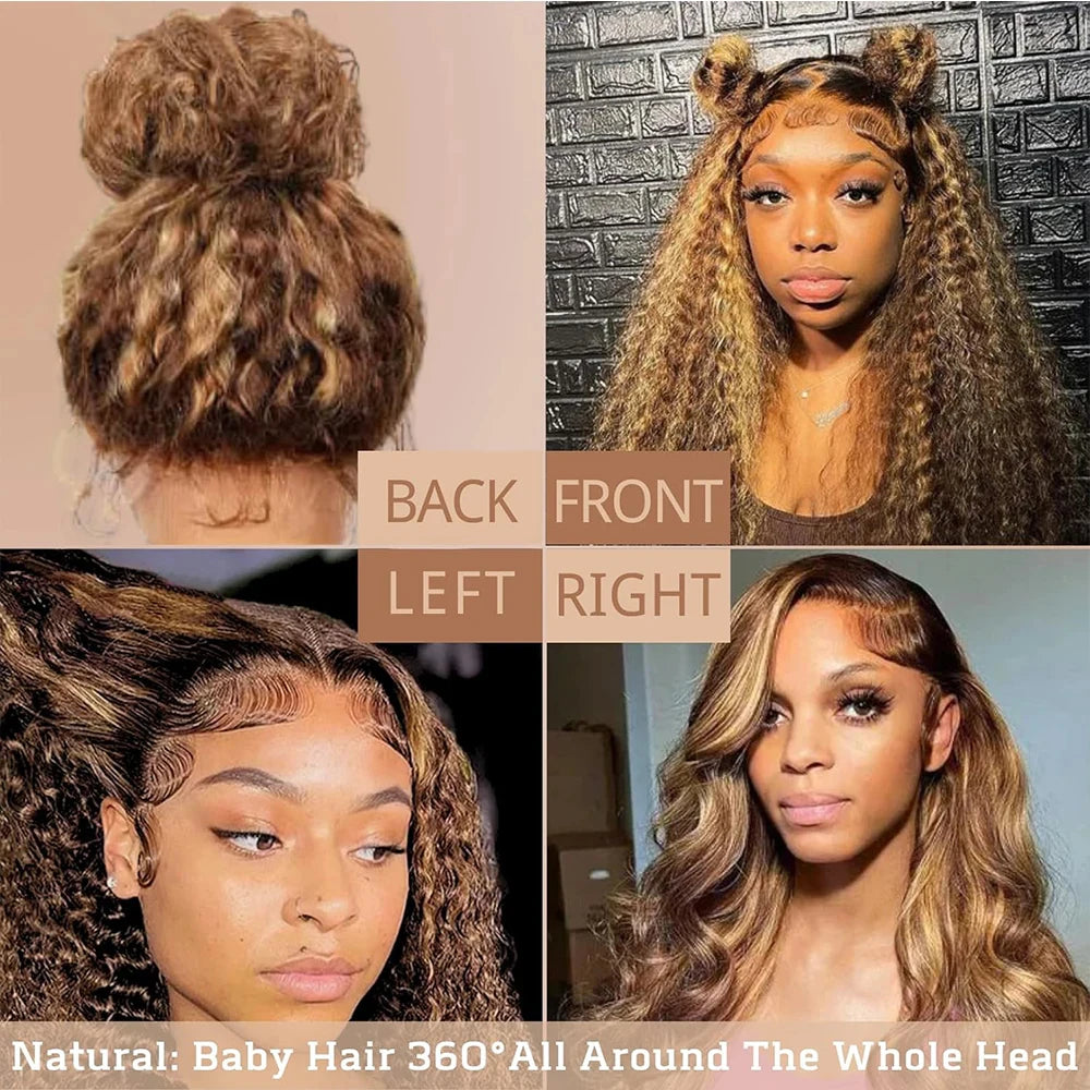 Burgundy Red Deep Wave Frontal Wig | Sophisticated "99J" 360 Full HD Lace Silhouette | Elegant 250% Density Glueless Hairpiece | "Dignified" Pre-Plucked Brazilian Human Hair Wig for Radiant Versatile Styling Luxegan