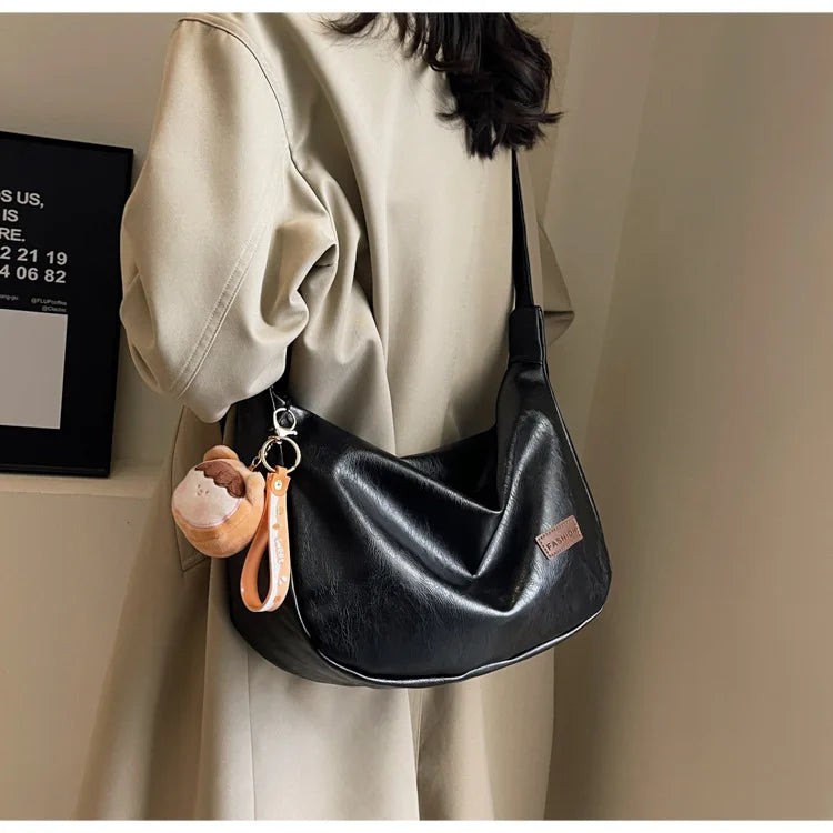 Niche Women's Fashion Underarm Bag | Retro Dumpling Hobo Bags | Versatile Crossbody & New Trendy Shoulder Bag Handbags Luxegan