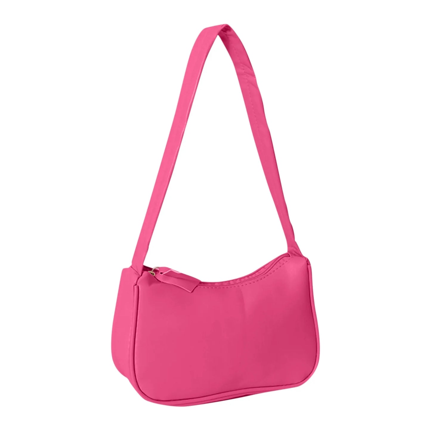 Retro Women's Solid Color Zipper Phone Bag | Hand Bag, Shoulder Bag & Armpit Bag (Mochilas Para Mujer, Mochila Y2k) Luxegan