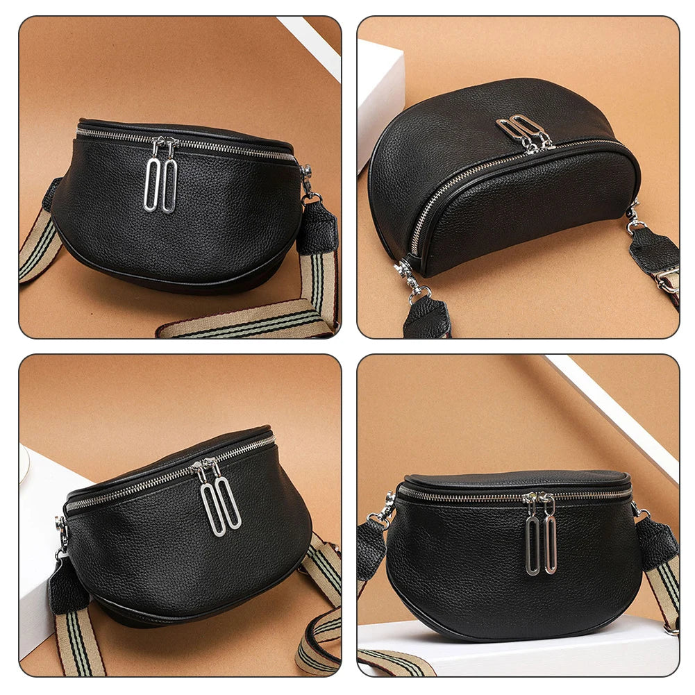 Fashionable Minimalist Messenger Bag | Large Capacity & Portable Chest Bag Luxegan