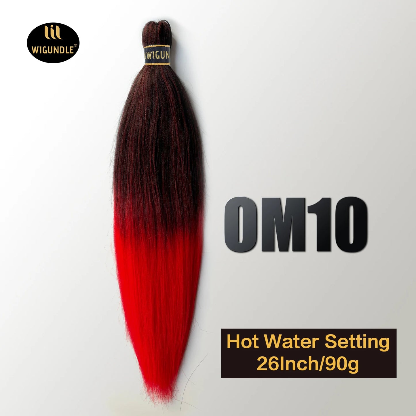 Kanekalon Pre-Stretched Jumbo Braiding Hair – 26 Inch | 90g | Kinky Straight | Hot Water Set | 44 - view 10