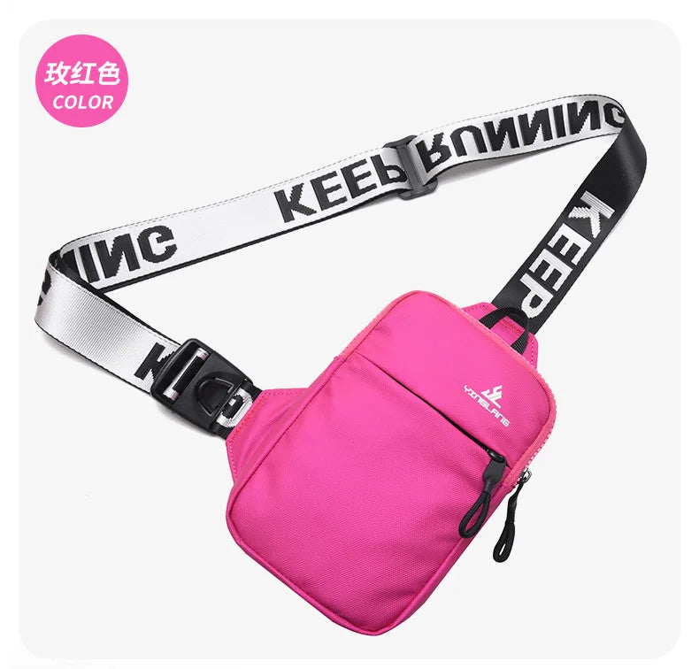 Small Chest Bag & Mobile Phone Bag | Outdoor Sports Mini Fashion Shoulder & Messenger Bag (Unisex Gift) Luxegan