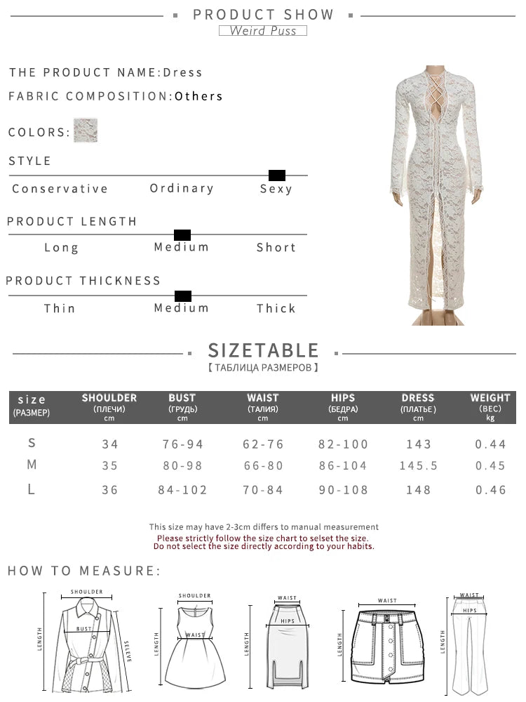 Women's Embroidery Ruffles Long Dress | Sexy Deep V-Neck See-Through Tassel Gown | Elegant Solid Color Floor-Length Straight Vestido | High Stretch Slim Fit Petal Sleeve Model K24D51295 Luxegan